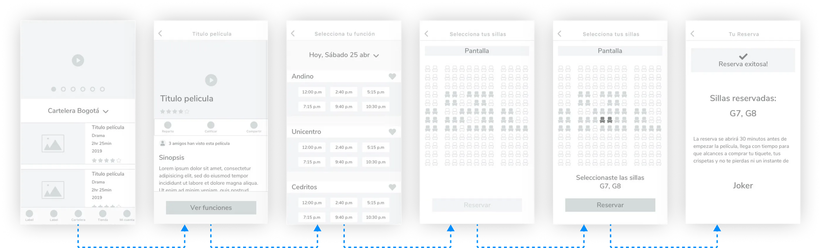 Cinema — Optimized Booking Flow