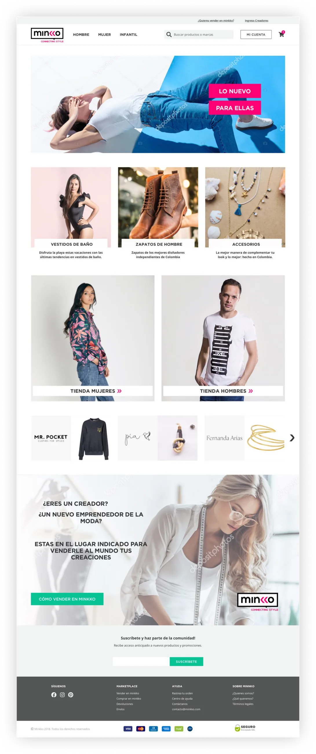 Minkko — Strategic Home Design Centered Around Content